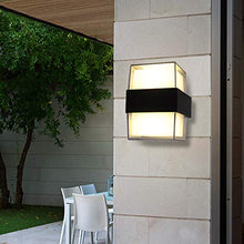 Load image into Gallery viewer, CITRA LED Outdoor Wall Lamp Modern Up and Down Wall Sconce Light Fixtures 14W 3000k Waterproof Acrylic Wall Light M927 (Warm White) - Home Decor Lo