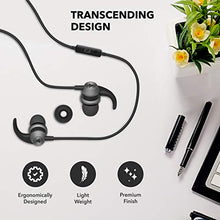 Load image into Gallery viewer, Boult Audio BassBuds X1 in-Ear Wired Earphones with Mic and 10mm Powerful Driver for Extra Bass and HD Sound (Grey) - Home Decor Lo
