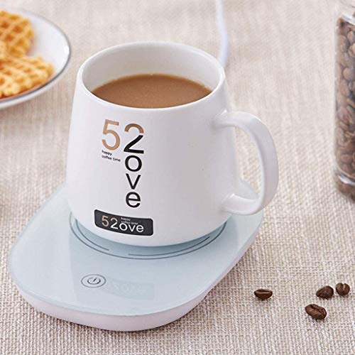 Coffee Mug Warmer with Auto Off Timer, Coffee Cup Warmer for Desk with –  Mochalino