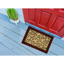 Load image into Gallery viewer, Floor Art Doormat Loop Pile Anti-Skid Bath Mat, Design Door mat for Home Size 22&quot; X15&quot; Inch Pack of 2 (Cream Brown) - Home Decor Lo