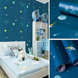 Indian Royals Sky Kids Room self Adhesive Wallpaper Peel Off and Stick for Kids Room Decoration-in Wallpapers (200 * 45 cm) - Home Decor Lo