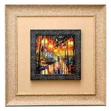 Load image into Gallery viewer, Wens &#39;True Love Journey&#39; Wall Art Painting (PS Wood, 41 cm x 41 cm x 3.75 cm) - Home Decor Lo