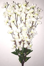 Load image into Gallery viewer, ENDECOR Artificial Multi Blossoms Bunch (21 inchs/ 45 cms) for Indoor and Outdoor Decoration of Your Office and Home (Combo of 2 Bunches) (White - Purple) - Home Decor Lo