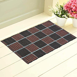 Krazy Decor 100% Pure Cotton 60X40 Door Mat,Bathmat Rug for Home and Office Set of 4 - Home Decor Lo
