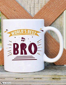 Aldivo Gift For Sister And Brother 12" X 12" Cushion Cover With Filler ,Printed Coffee Mug ,Greeting Card & Printed Key Ring - Combo - Home Decor Lo