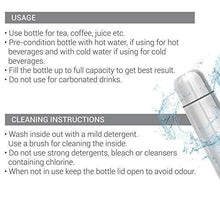 Load image into Gallery viewer, Milton Plain Lid 1000 Thermosteel 24 Hours Hot and Cold Water Bottle, 1000 ml, Silver - Home Decor Lo