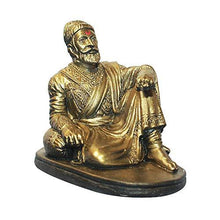 Load image into Gallery viewer, Immaculate Arts Shivaji Maharaj (Golden) - Home Decor Lo