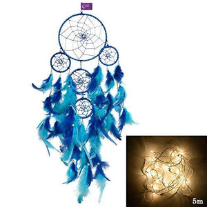 Asian Hobby Crafts LED Mirage Dream Catcher Wall Hanging (55x15 cm) - Home Decor Lo