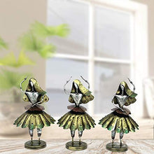 Load image into Gallery viewer, Handicrafts Paradise Tribal Dancing Ladies Handmade Decorative Gift Item showpiece in Iron for Home Décor (13.5 inch) - Set of 3 pc - Home Decor Lo