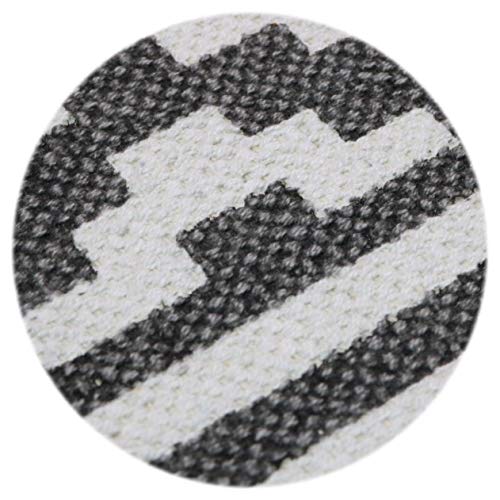 Load image into Gallery viewer, The Home Talk Printed Cotton Floor Rug/Bedside Runner/Passage Runner, 50x100 cm, Best for Bedroom, Passage, Living Room, Kids Room- Light Grey - Home Decor Lo