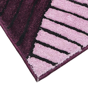 SSHOMEZ Super Soft Microfiber Cotton Anti-Slip Bath Mat 40x60 cm – Pack of 1, Purple - Home Decor Lo