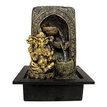 Load image into Gallery viewer, ART N HUB Lord Ganesh Indoor Fountain Showpiece with Flowing Water for Home Decorative Table Top - Home Decor Lo