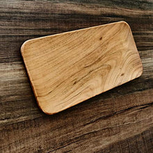 Load image into Gallery viewer, RG SHOPPEE Wooden Serving Tray || Platter (RGST0033) - Home Decor Lo