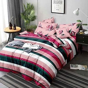 Fresh From Loom Comforter Collection Double Bed Glace Cotton Blankets for Ac/Winter-Multicolour - Home Decor Lo