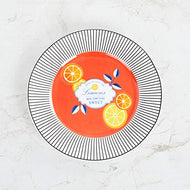 Home Centre Raisa Retro Printed Side Plate - Home Decor Lo