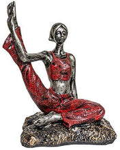Load image into Gallery viewer, TIED RIBBONS Garden Decoration Items for Outdoor Balcony Lounge - Yoga Lady Statue Showpiece(18 X 28 cm, L X H) - Home Decor Lo