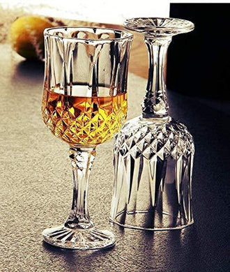 VILON Elegant Red Wine Glass Set 220 ML (4) - Home Decor Lo