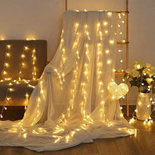 Load image into Gallery viewer, ITMumbai 20LED Crystal Drop Shape Fairy String Lights for Home Lighting Decoration (4 Meter Long Warm White) 2 Pin Plug - Home Decor Lo