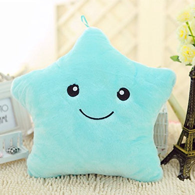 the purple tree Velvet Cute Star Cushion (Blue) - Home Decor Lo