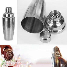 Load image into Gallery viewer, King International Stainless Steel Bar Set, Bartender Kit Cocktail Shaker Set of 3 Piece|Bar Tool Set with Cocktail shaker bottle, Muddler, Bar Strainer, Champagne Bucket-Complete Bar tool set for Home bar accessories - Home Decor Lo