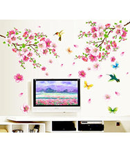 Load image into Gallery viewer, Decals Design &#39;Flowers Branch&#39; Wall Sticker (PVC Vinyl, 60 cm x 90 cm),Multicolor - Home Decor Lo