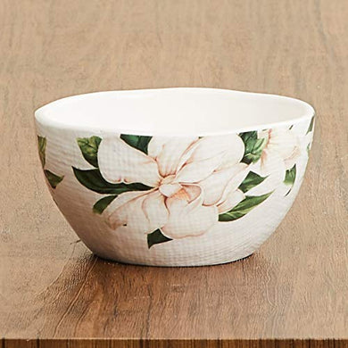 Home Centre Magnolia Printed Ceramic Bowl - Home Decor Lo