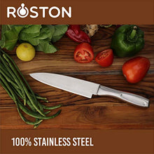 Load image into Gallery viewer, ROSTON Kitchen Knife Chopper Knife Chef&#39;s Knife Stainless Steel for Chopping Vegetables and Cutting Fruits (14 cm Blade) - Home Decor Lo