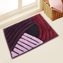 Load image into Gallery viewer, SSHOMEZ Super Soft Microfiber Cotton Anti-Slip Bath Mat 40x60 cm – Pack of 1, Purple - Home Decor Lo