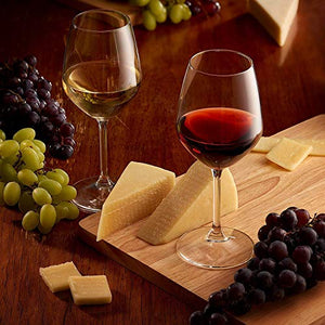 Ash & Roh® 400 ml Red and White Wine Glass | Party Glasses | Multi Purpose Wine Glass (Set of 4) - Home Decor Lo
