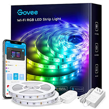 Load image into Gallery viewer, MINGER Govee 32.8ft Waterproof Wireless Smart Phone Controlled LED Light Strip Kit WiFi Music Sync Compatible with Alexa Google Assistant (Not Support 5G) - Home Decor Lo