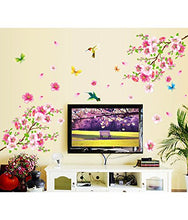 Load image into Gallery viewer, Decals Design &#39;Flowers Branch&#39; Wall Sticker (PVC Vinyl, 60 cm x 90 cm),Multicolor - Home Decor Lo