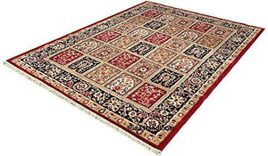 Rida Handloom Acrylic Carpet for Living Room Carpets, Center Table and Carpets for Hall, 5x7 Feet (Maroon) - Home Decor Lo