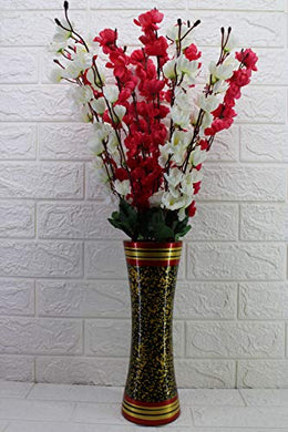 Satyam Kraft Artificial Flowers Fake Blossom Bouquet Stick Flower