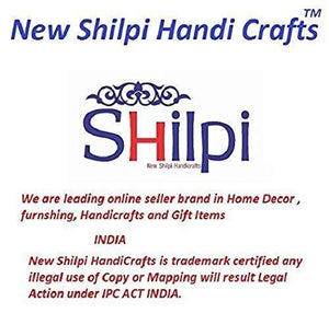 Shilpi Handicrafts Sheesham Wood Cushioned Chair (4) - Home Decor Lo