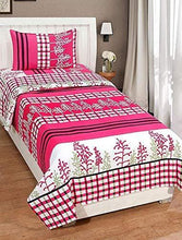 Load image into Gallery viewer, RS Home Furnishing Cotton 144 TC Bedsheet (Single_Multicolour) - Home Decor Lo