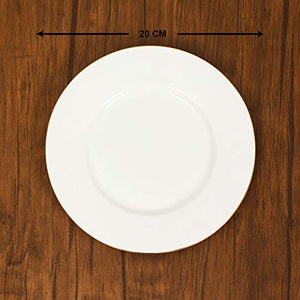 Home Centre Milkyway Solid Side Plate - Home Decor Lo
