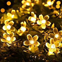 Load image into Gallery viewer, 20 Flower LED Curtain String Window Lights