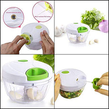 Load image into Gallery viewer, Bagonia Plastic and Steel BPA-free Food Processor with Removable Blades, 3 Cups (Green and White) - Home Decor Lo