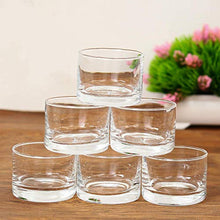 Load image into Gallery viewer, Femora Crystal Clear Mini Small Round Mini Dessert Bowl - 80 ML, Set of 6 (Suitable for Small Dessert) - Home Decor Lo