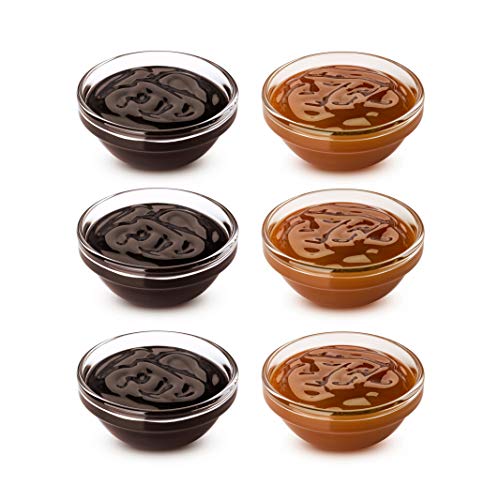 Corner36 Small Glass Bowls Suitable to use in Sauce, chatni Set of 6, 30ml - Home Decor Lo