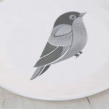 Load image into Gallery viewer, Homecentre Meadows-Siena Bird Print Side Plate (White) - Home Decor Lo
