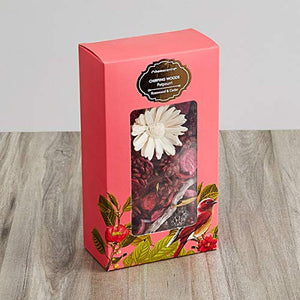Home Centre Redolance Dried Leaves & Flowers Potpourri Box - Red - Home Decor Lo