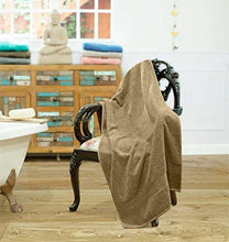 Load image into Gallery viewer, Swiss Republic Signature 2 Piece 630 GSM Cotton Bath Towel - Dark Brown - Home Decor Lo