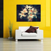 Load image into Gallery viewer, Pitaara Box Artwork Showing Beautiful White Flowers Canvas Painting Mdf Frame 19.8 X 14Inch - Home Decor Lo