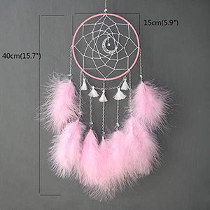 HASTHIP Dream Catcher Wall Hanging(Pink) - Home Decor Lo