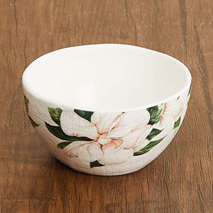 Home Centre Magnolia Printed Ceramic Bowl - Home Decor Lo