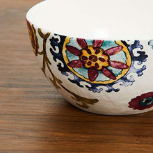 Load image into Gallery viewer, Home Centre Alora-Fiore Floral Print Serving Bowl - Multicolour - Home Decor Lo