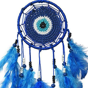 Asian Hobby Crafts Mini Dream Catcher Wall Hanging (Evil Eye) - Home Decor Lo