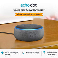 Load image into Gallery viewer, Echo Dot (3rd Gen) – Smart speaker with Alexa (Grey) - Home Decor Lo