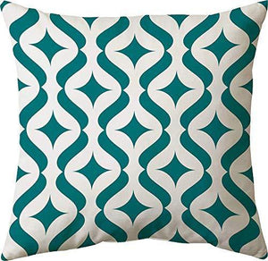AEROHAVEN Set of 5 Multi Colored Decorative Hand Made Jute Cushion Covers - CC14 - (16 Inch x 16 Inch, Multicolor) - Home Decor Lo